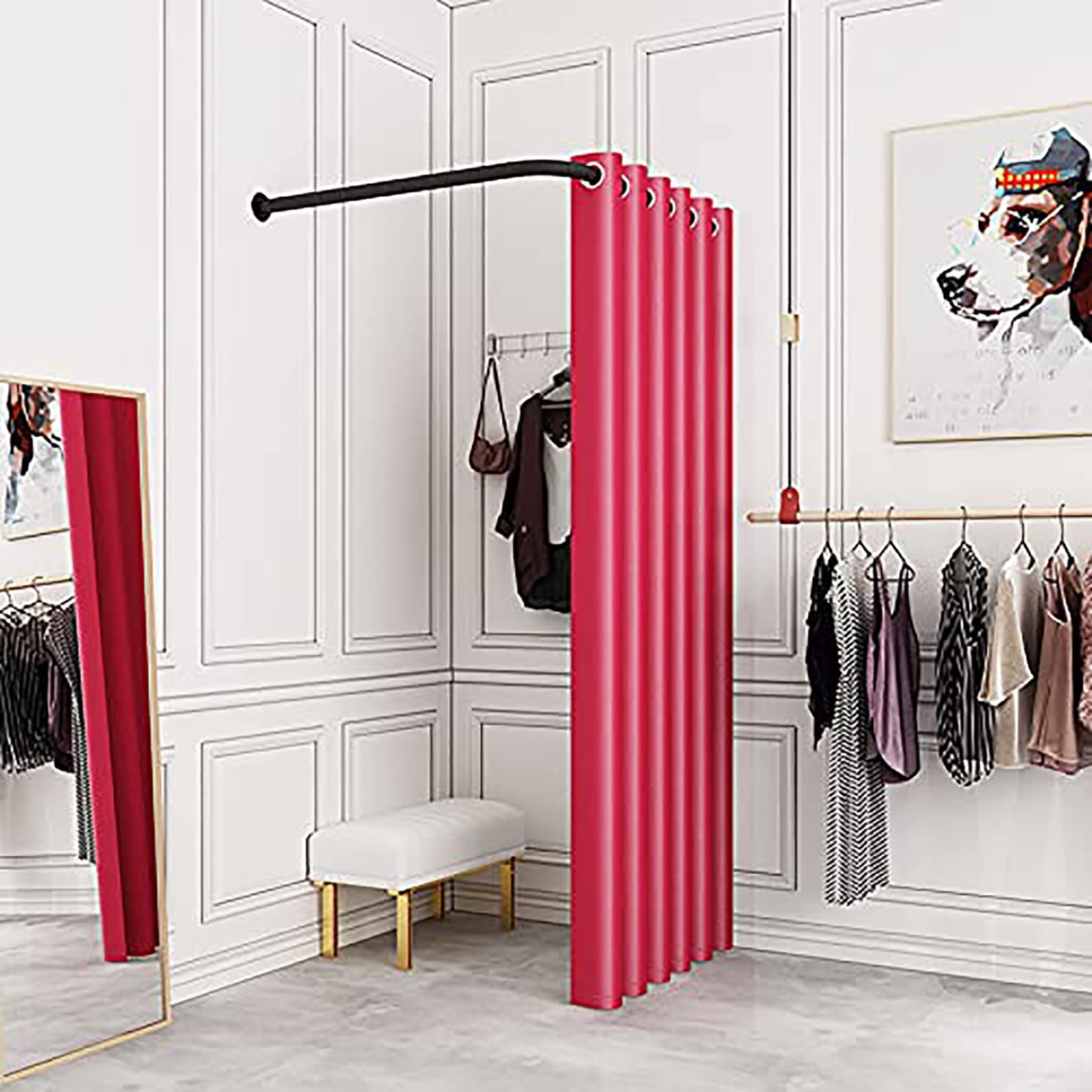 Amazon.co.jp: 移動 更衣室、簡易 試着室、簡易フィッティングルーム